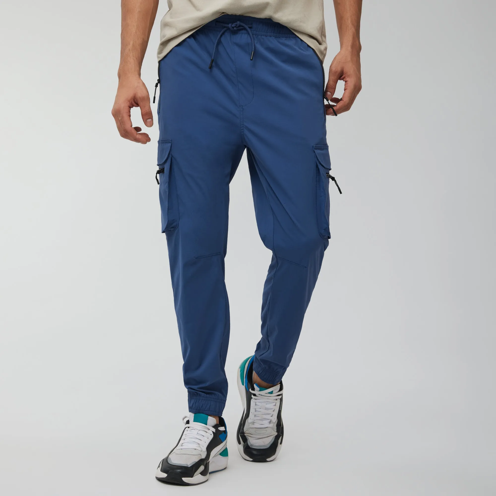 ₹𝟷̶𝟿̶𝟿̶𝟿̶ ₹1799   Extra 10% off on Cargo Joggers Yale Blue 🔥