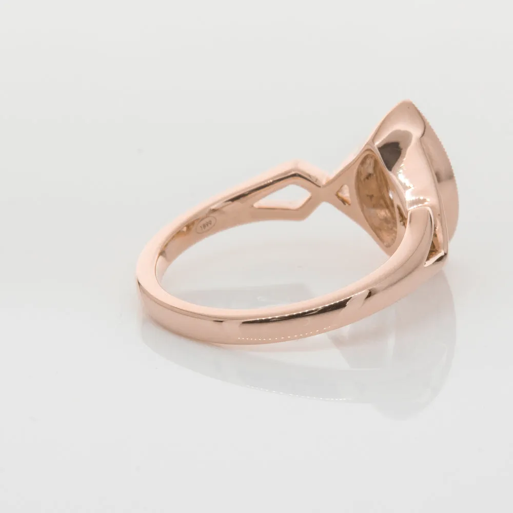 18ct Rose Gold 1.51ct Diamond Snowflake Ring