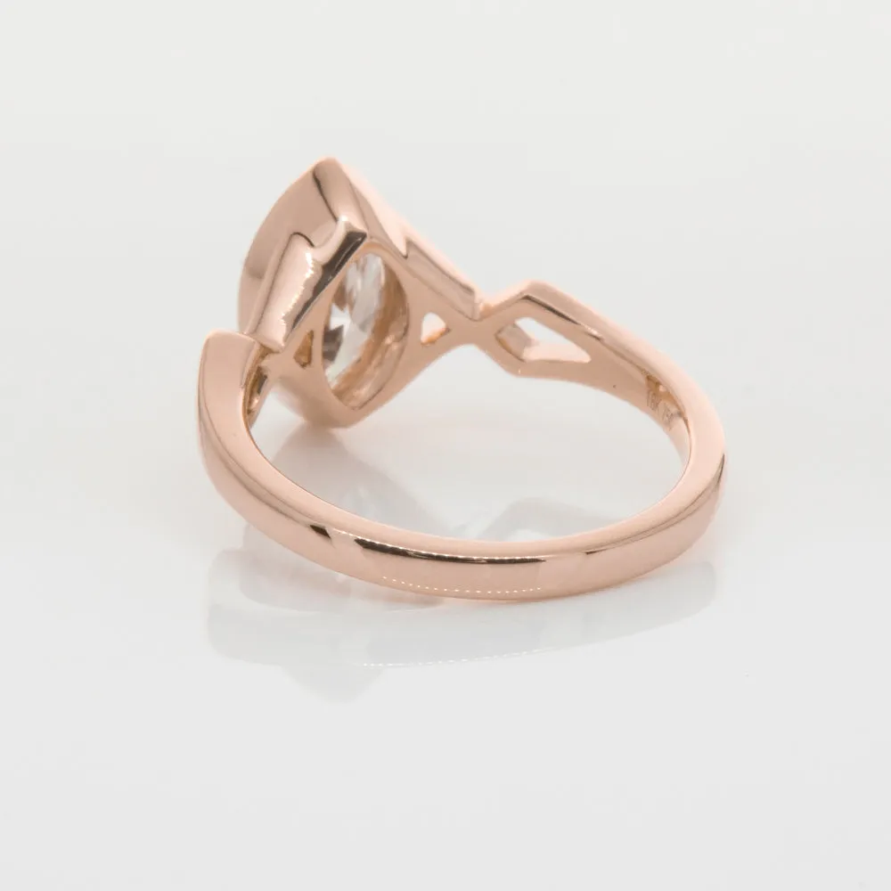 18ct Rose Gold 1.51ct Diamond Snowflake Ring