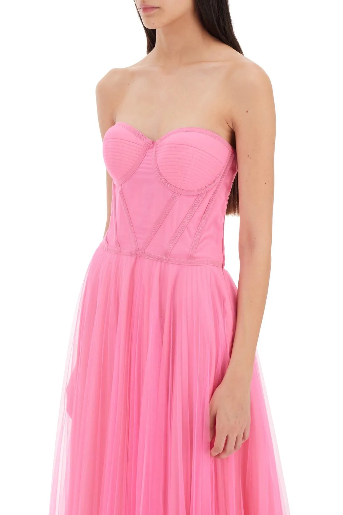 1913 Dresscode Long Tulle Bustier Dress (Size - 44)