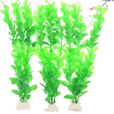 2Pcs E Aquarium Tank Decoration Simulation Aquatic Plants Aquarium Landscape Set False Aquatic Plants Decorative AZ21980