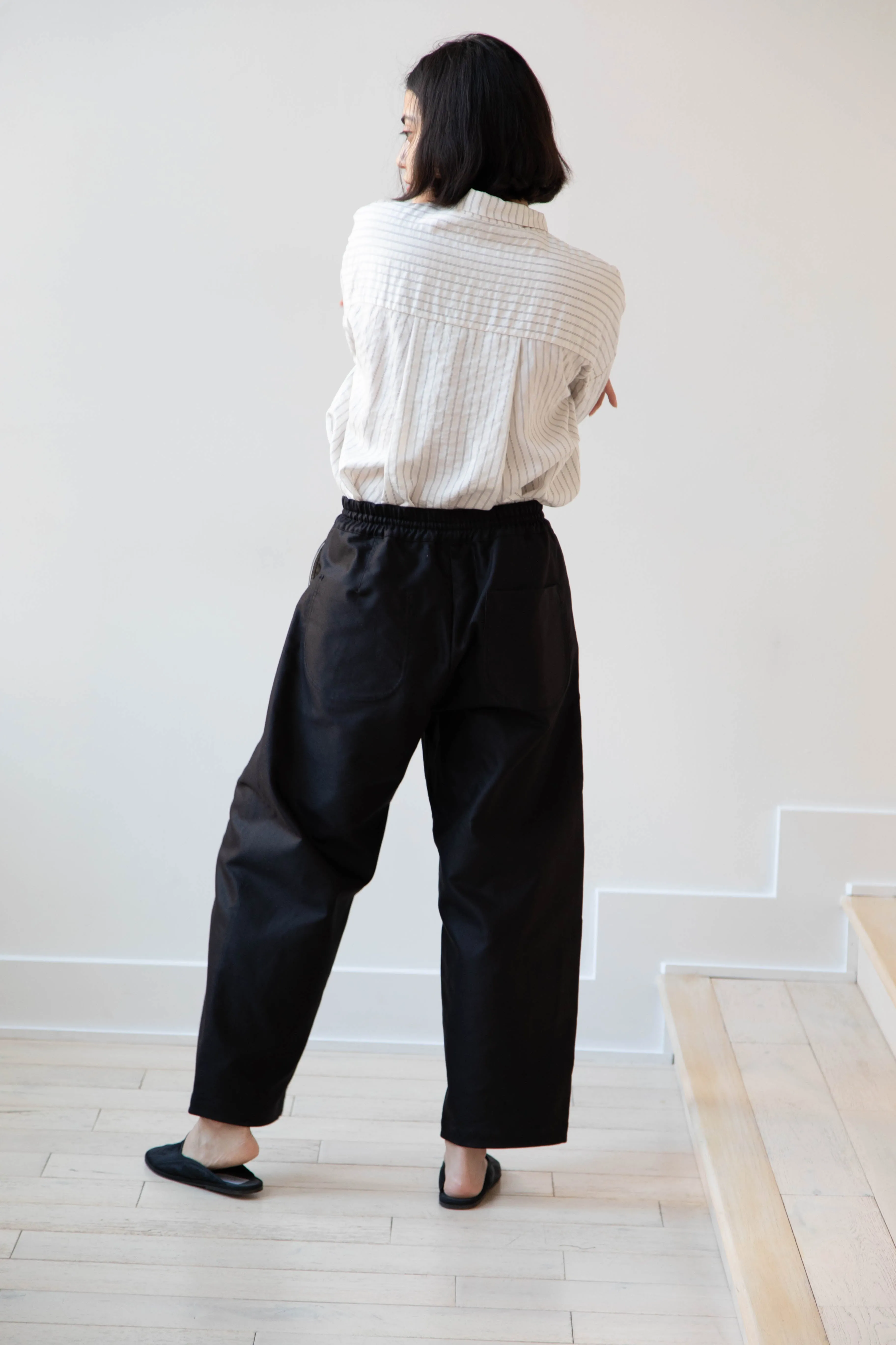 Aseedonclöud | Forest Prophet Trousers in Black Moleskin