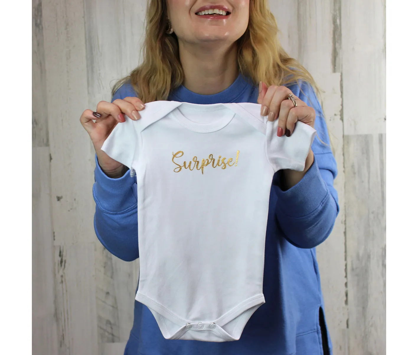 Baby Announcement Jumpsuit - Surprise!