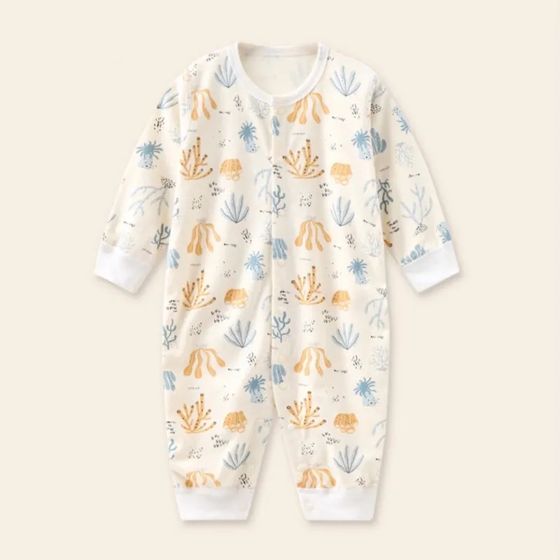 Baby Thin Romper Cartoon Pattern