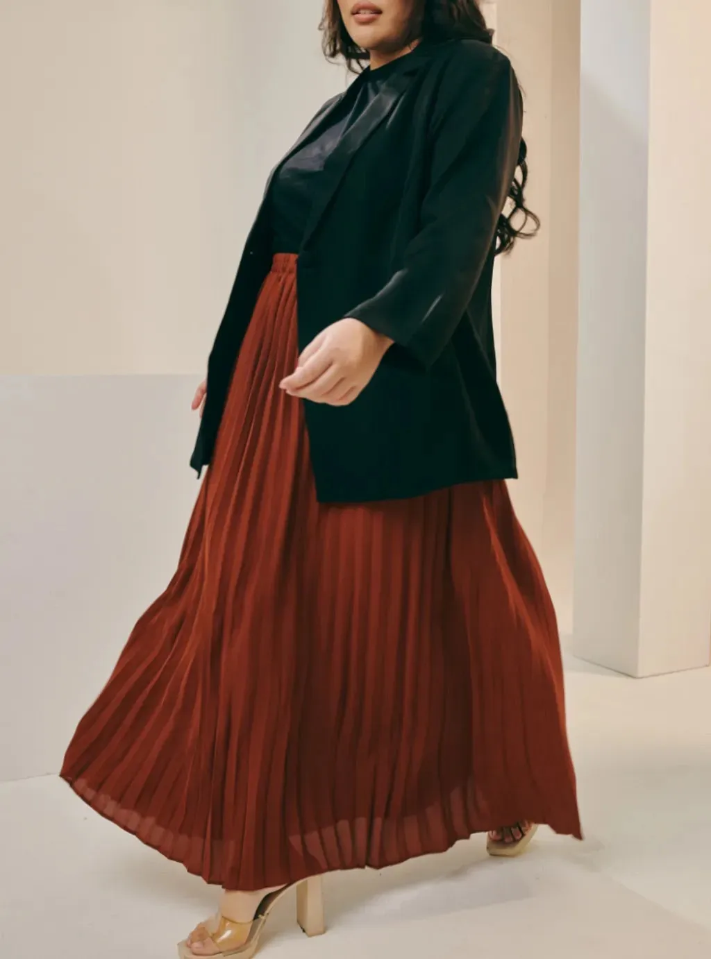 Basic Pleated Skirt