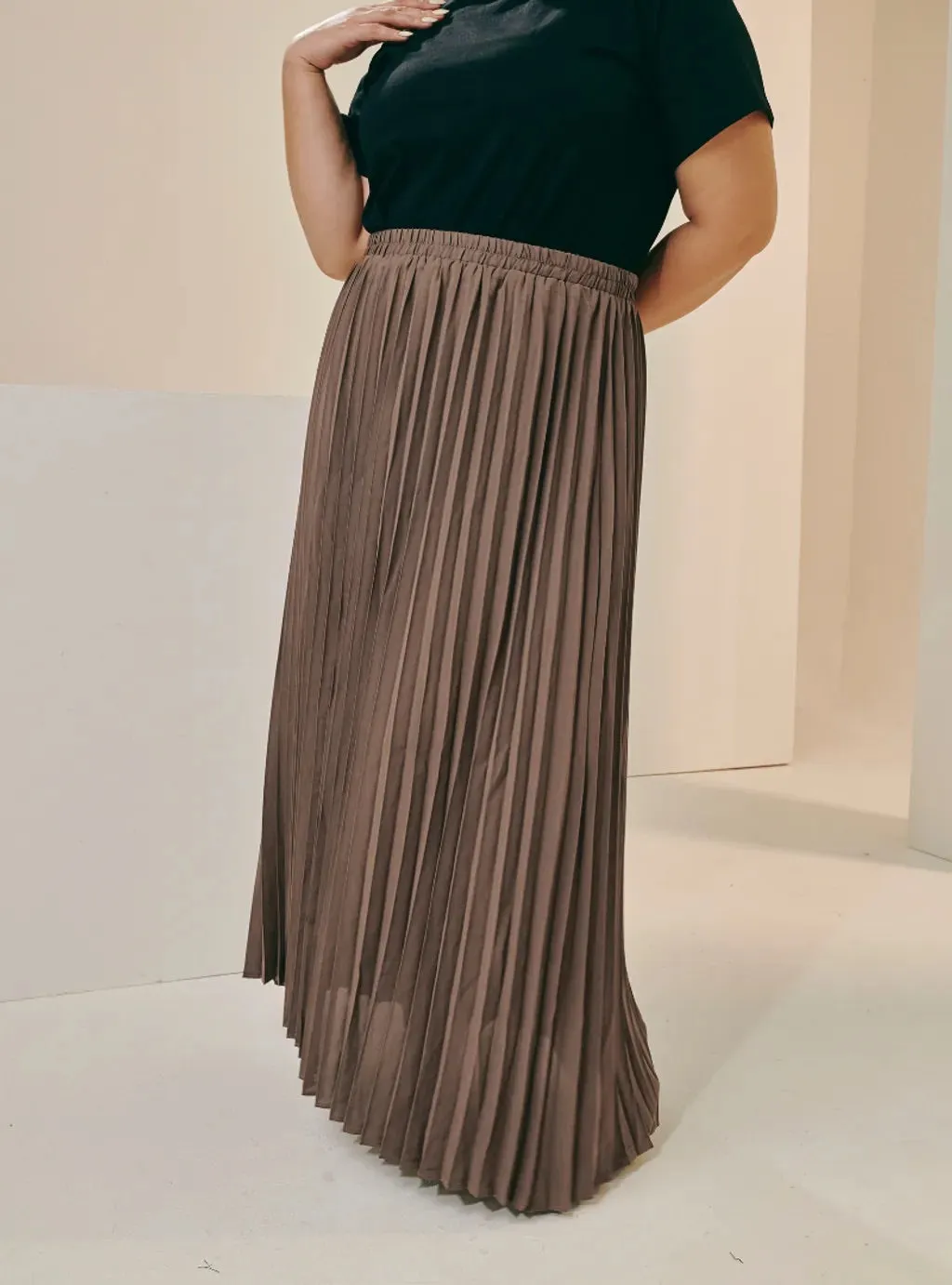 Basic Pleated Skirt