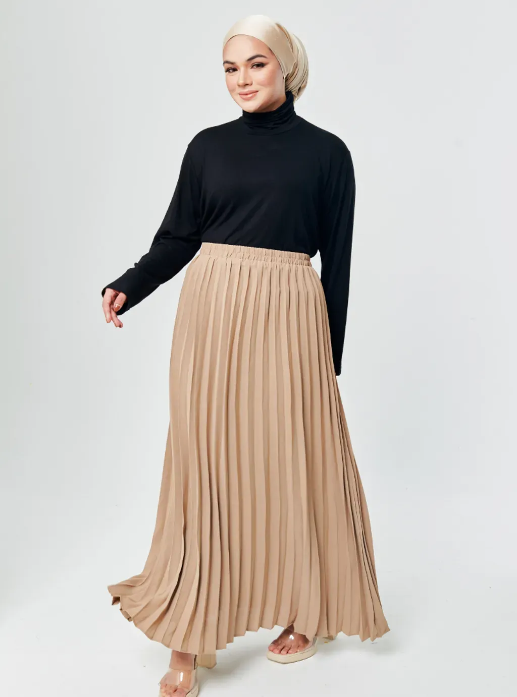 Basic Pleated Skirt