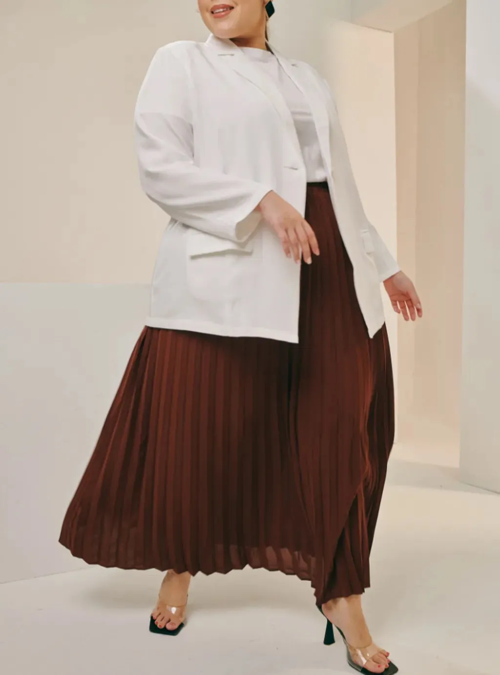 Basic Pleated Skirt