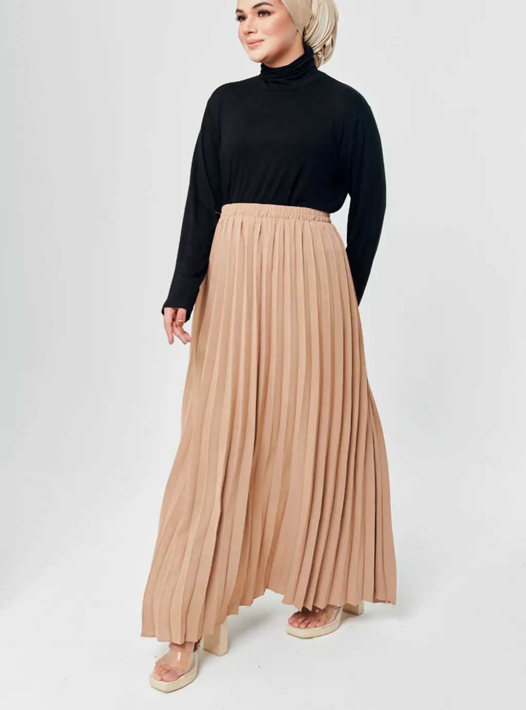 Basic Pleated Skirt