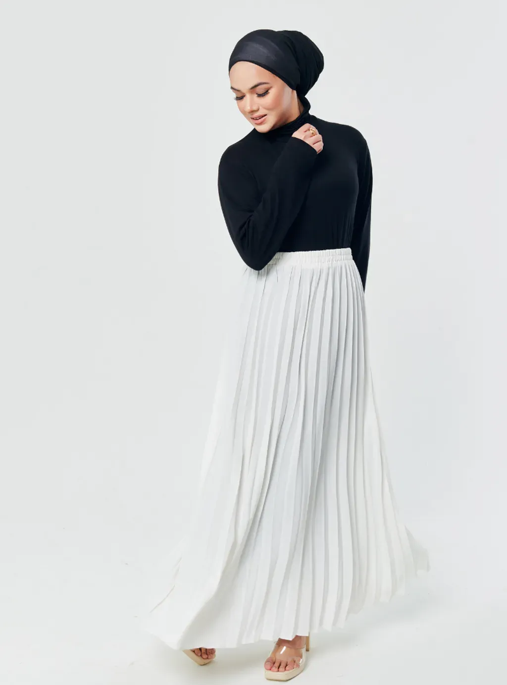 Basic Pleated Skirt