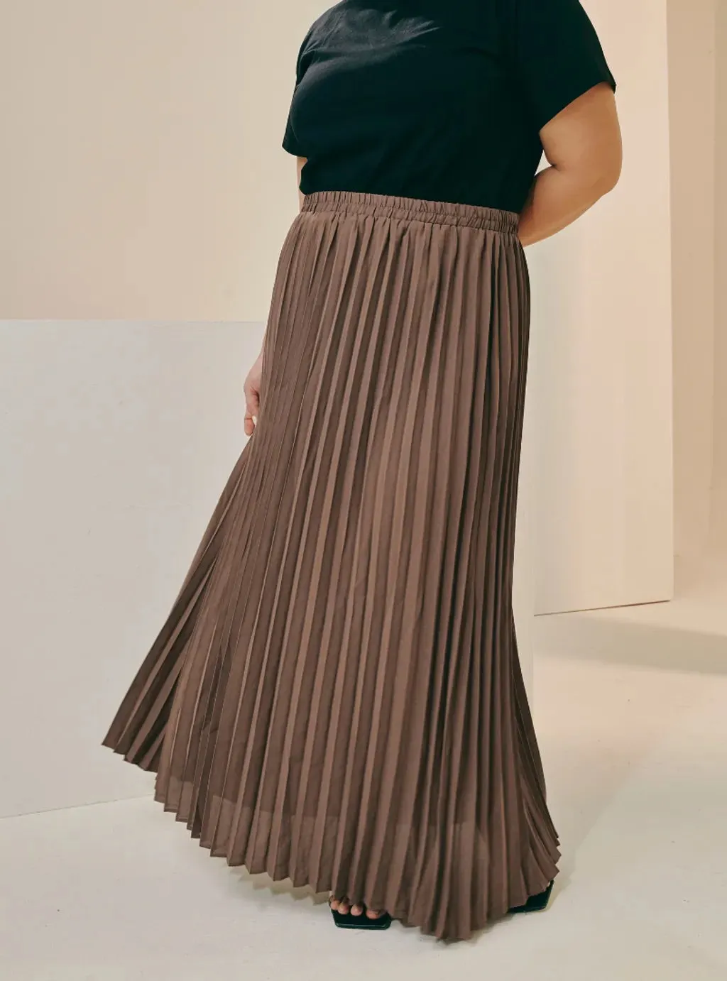 Basic Pleated Skirt