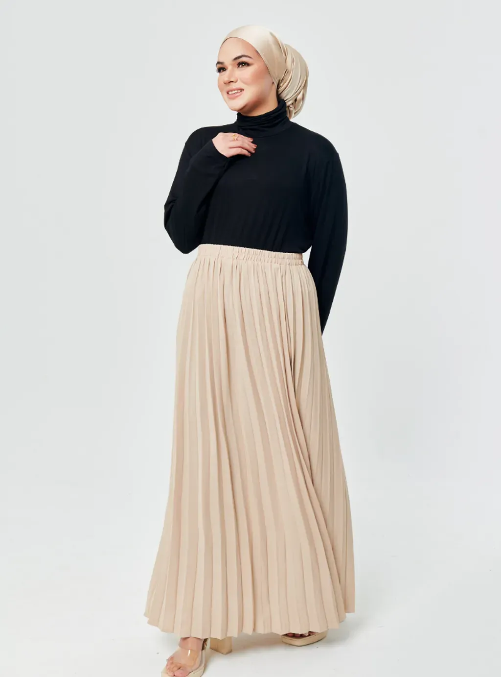 Basic Pleated Skirt