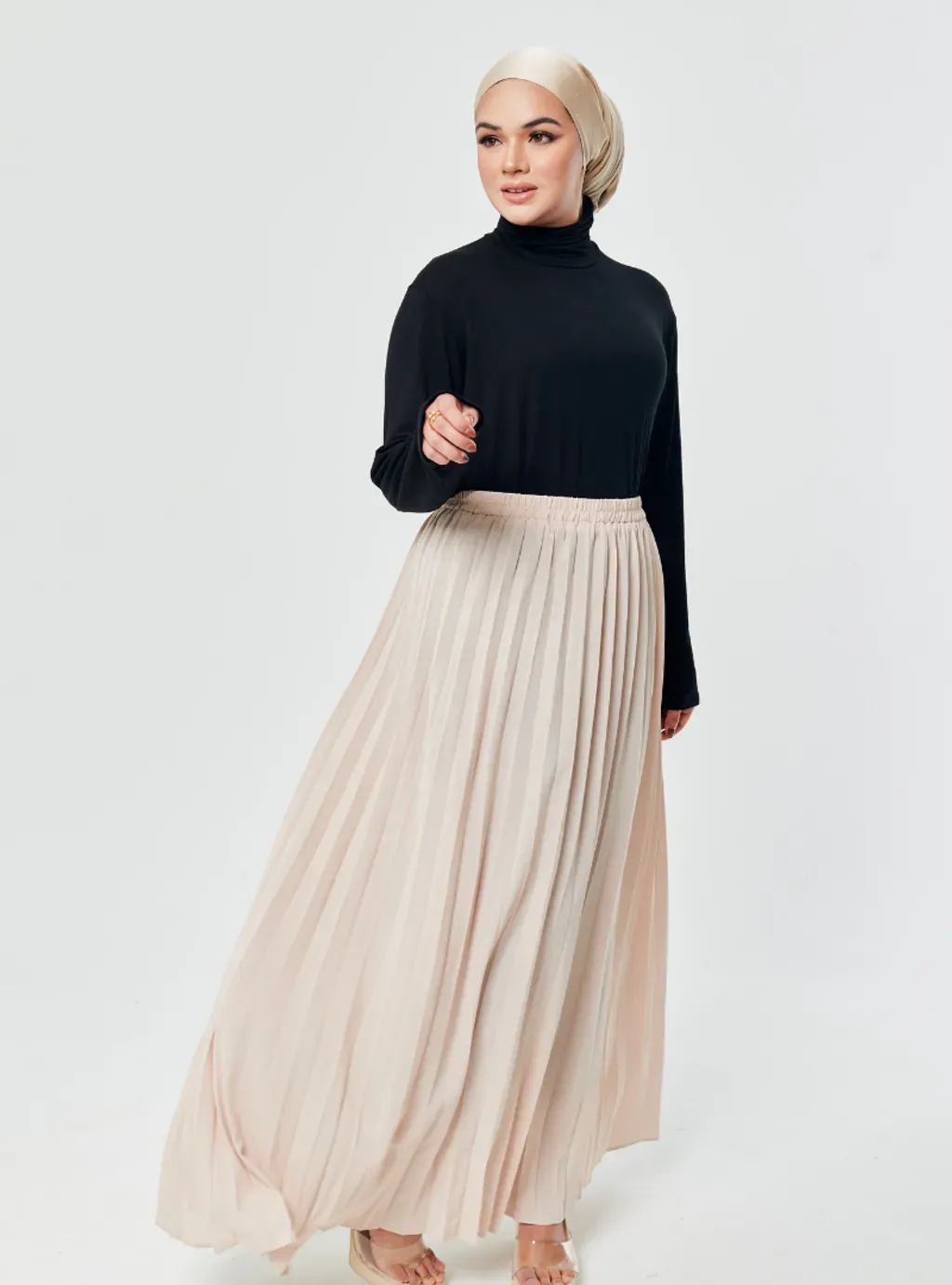 Basic Pleated Skirt