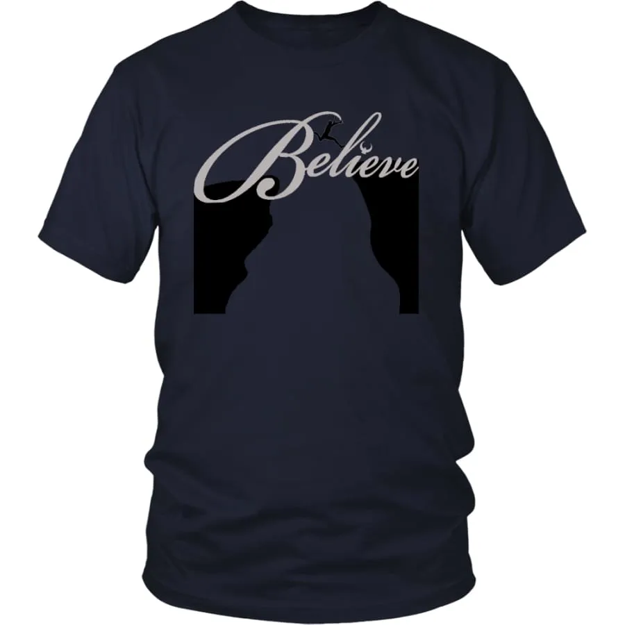 Believe Shirt Mens Womens| Inspirational T shirts (12 Colors)