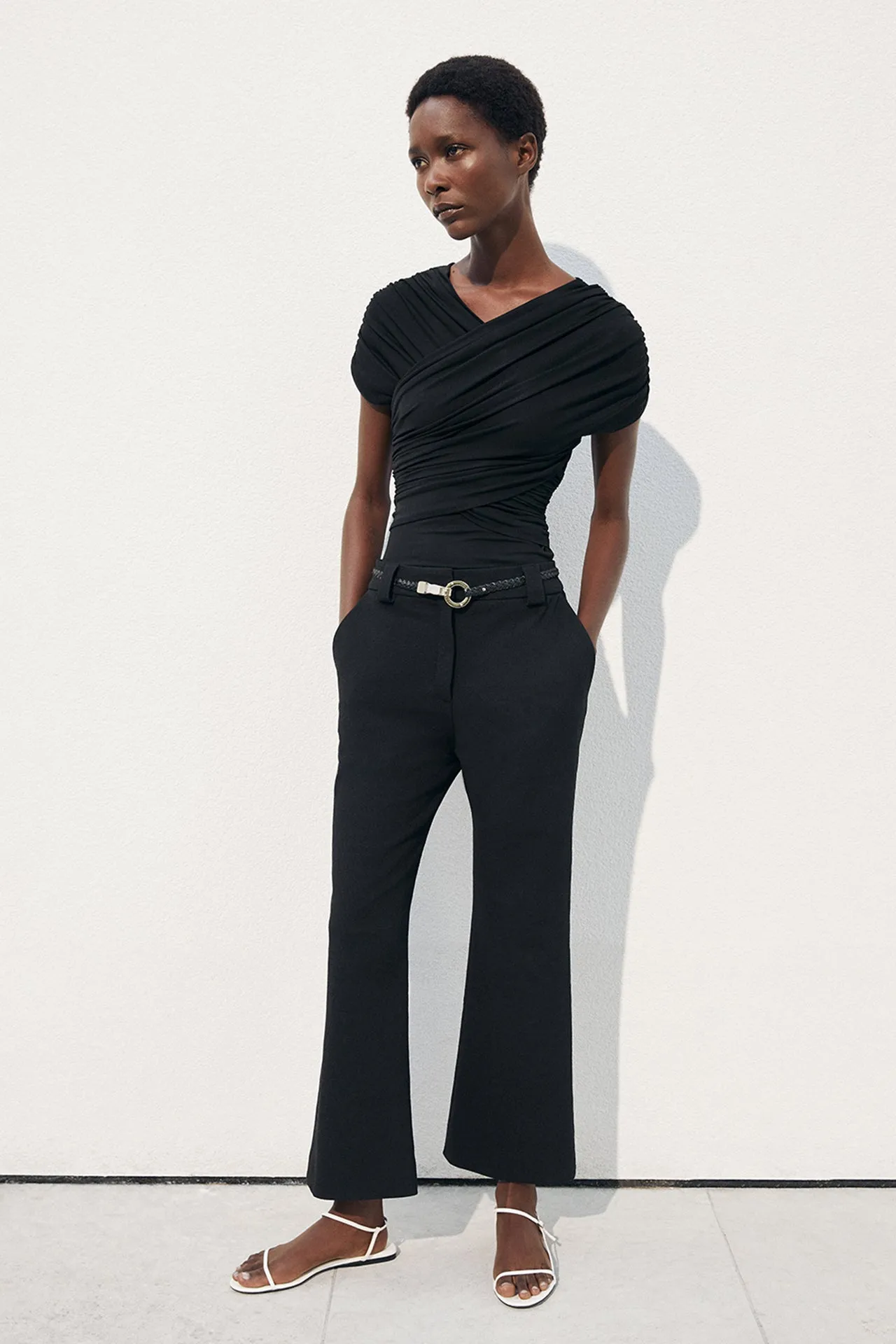 Black Simone Trouser