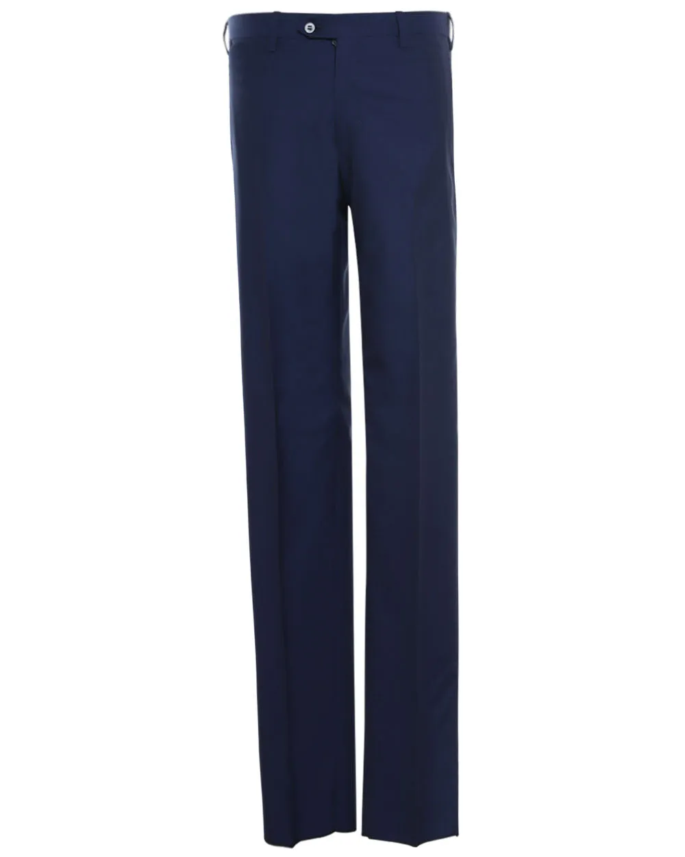 Blue Wool Dress Trouser