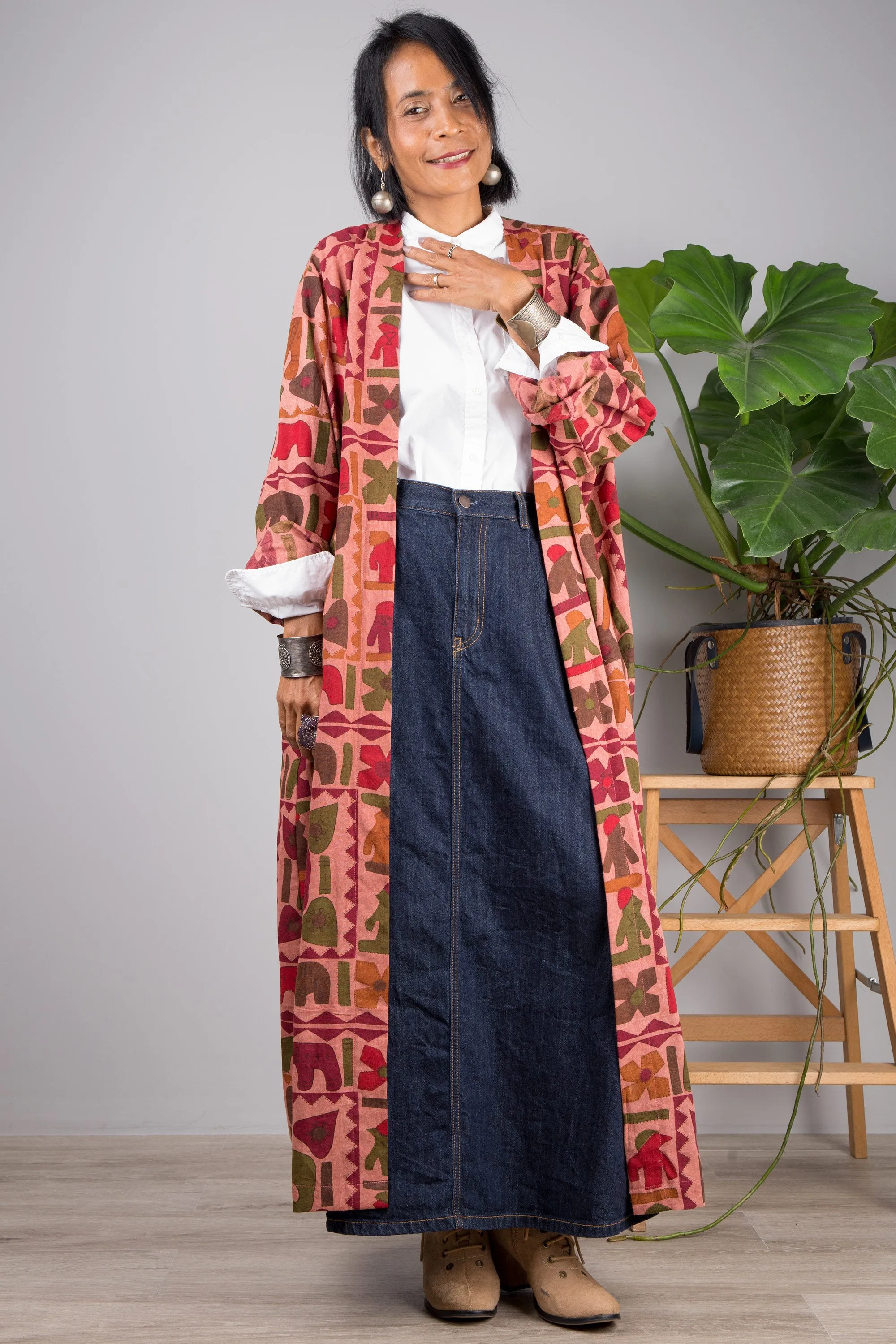 Boho Cotton Cardigan