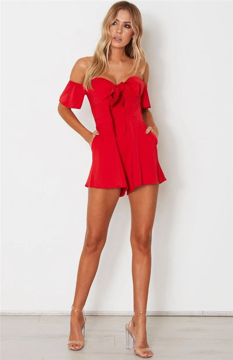 BOW-READY ROMPER