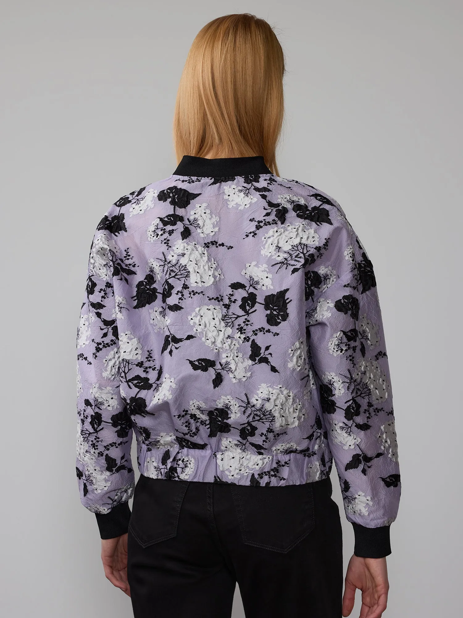 Brocade Bomber Jacket