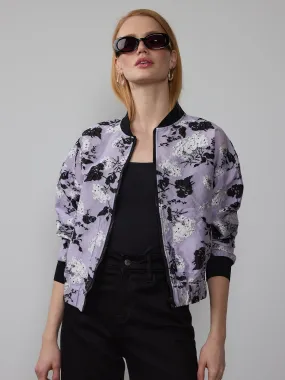 Brocade Bomber Jacket