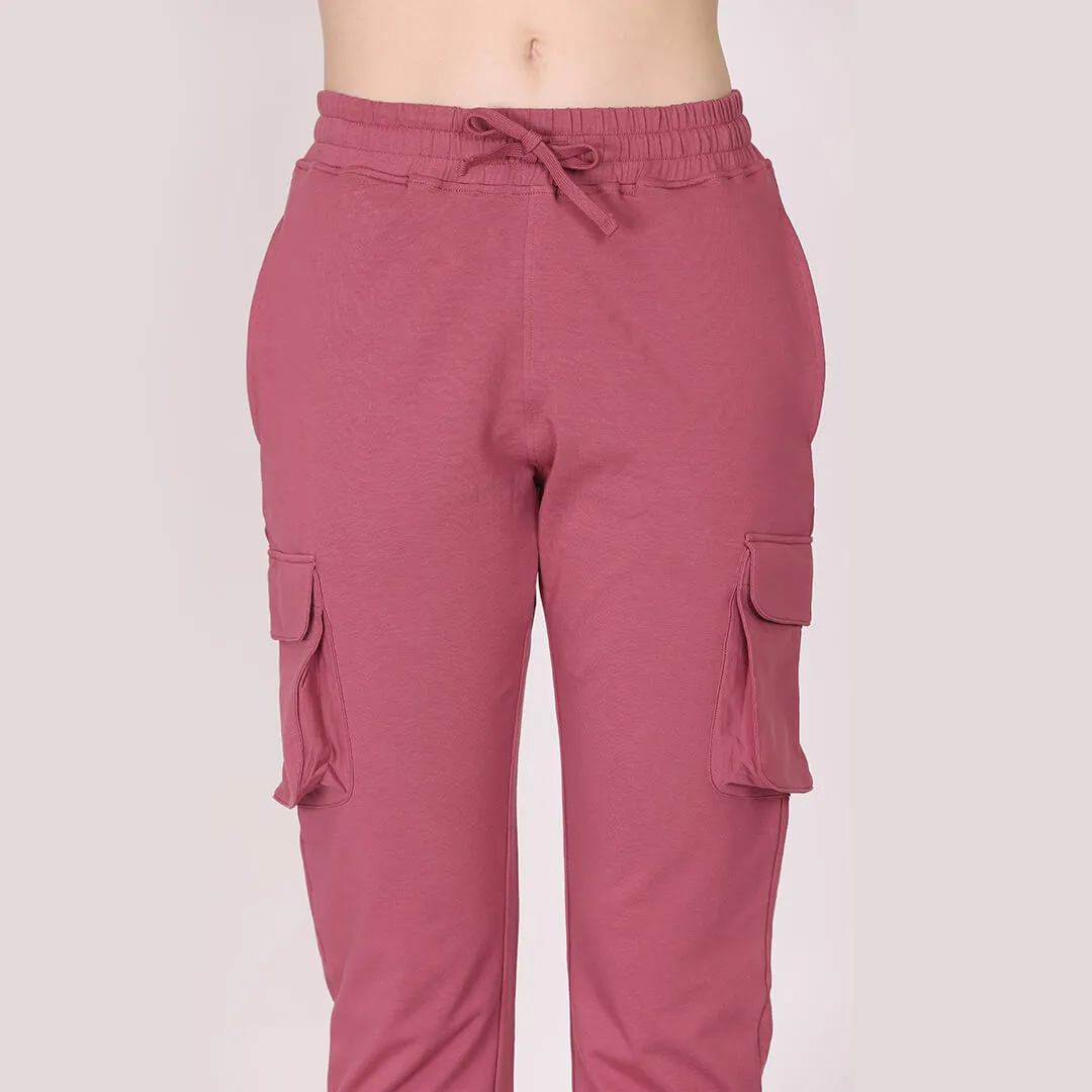 Cargo Pants - Rose Wood