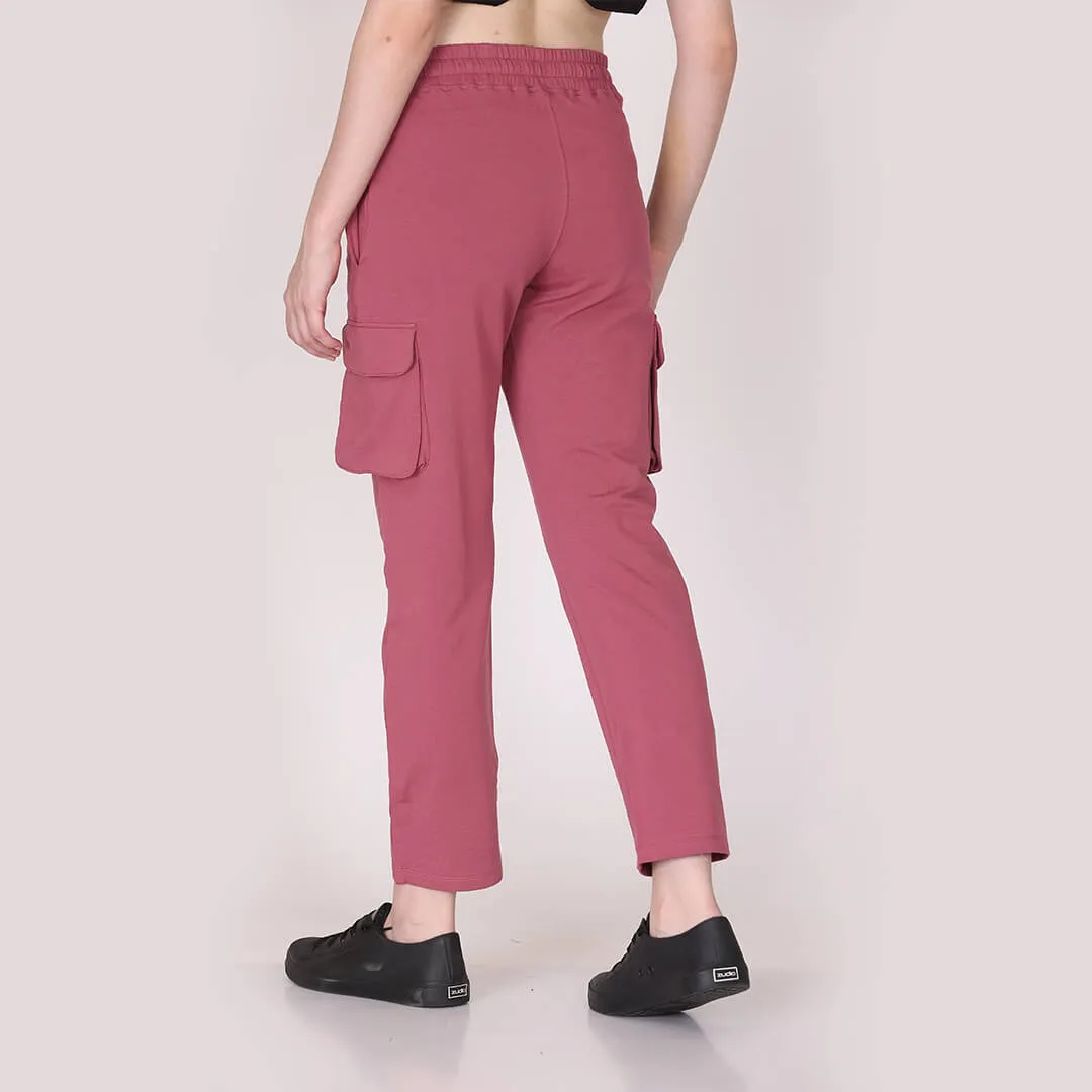 Cargo Pants - Rose Wood