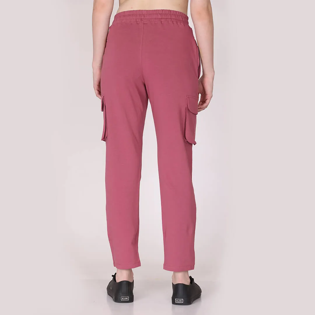 Cargo Pants - Rose Wood