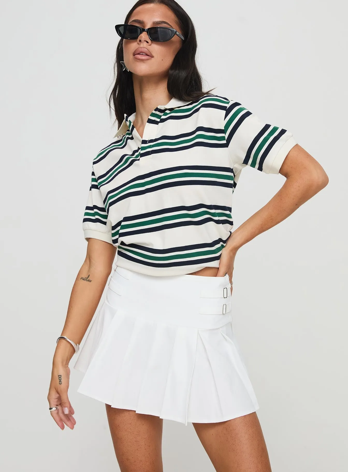 Cartwright Mini Skirt White