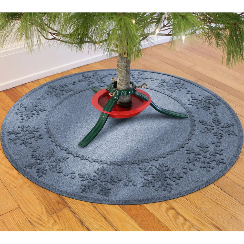 Christmas Tree Skirt - Snowflakes