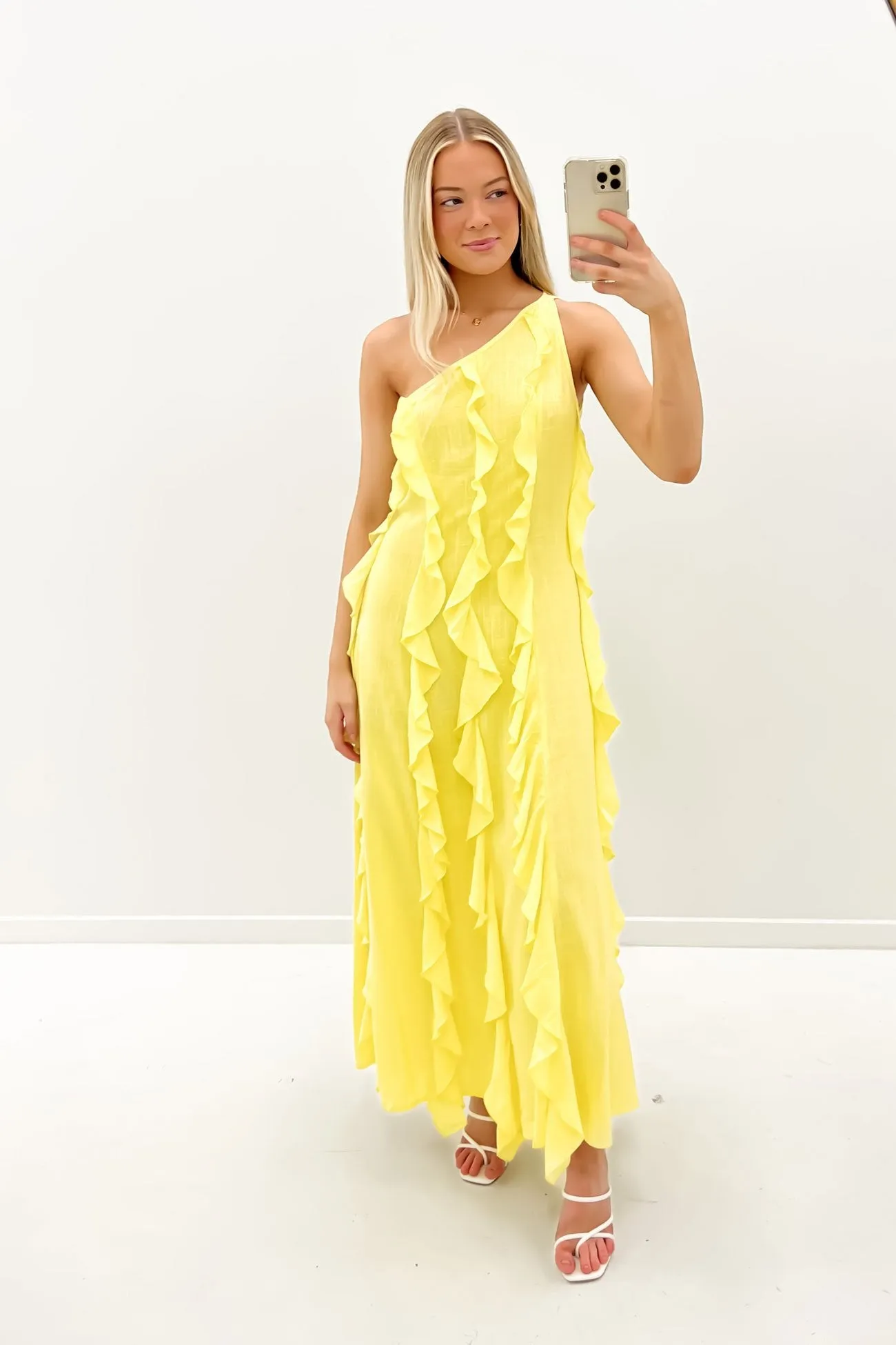 Coen Maxi Dress Yellow