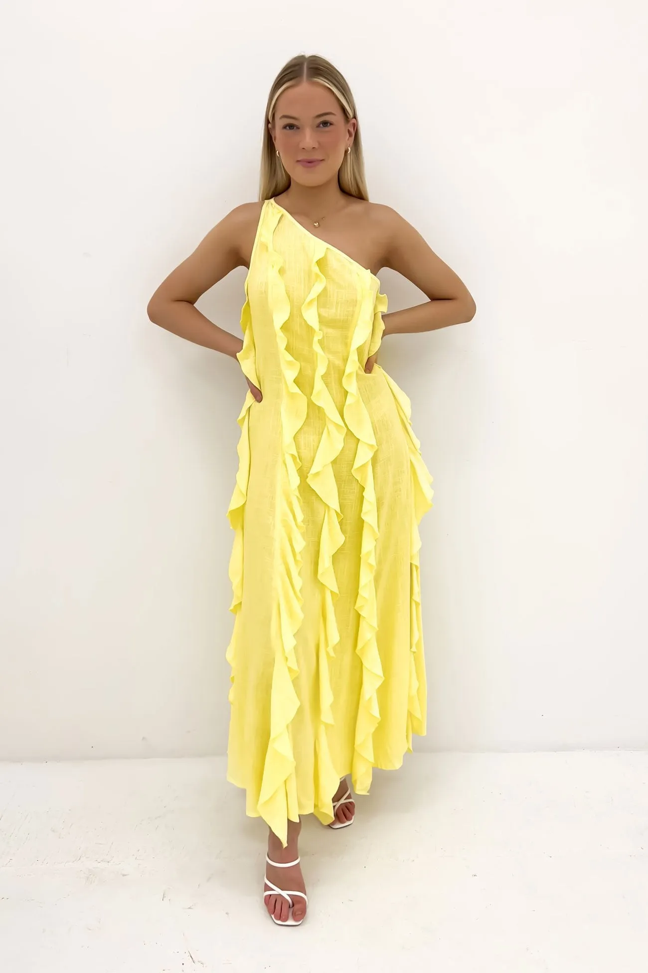 Coen Maxi Dress Yellow