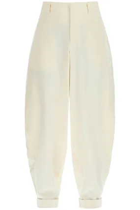 Comme Des Garcons Homme Plus Stretch Wool Barrel Pants For Men/W