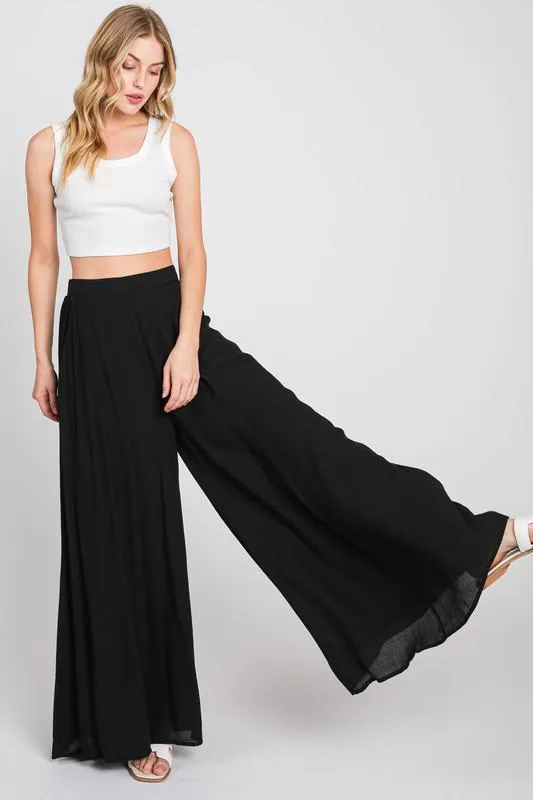 Coraline Wide Leg Palazzo Pants