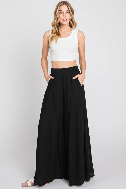 Coraline Wide Leg Palazzo Pants