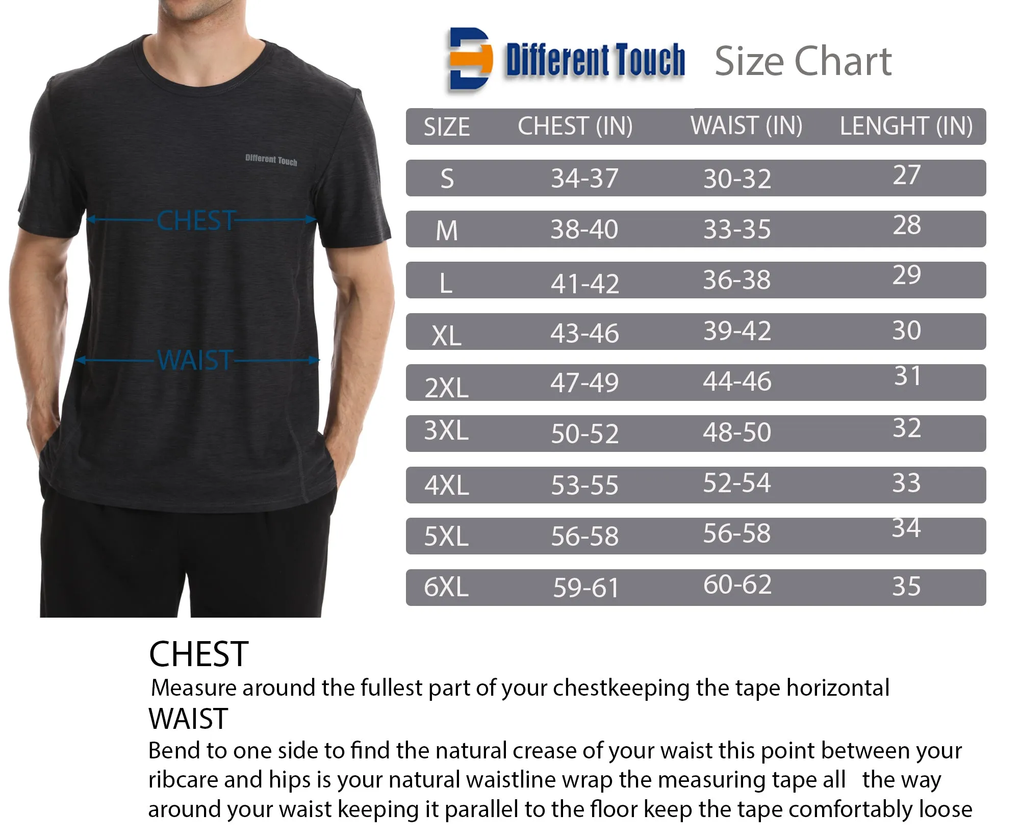 Crew Neck Short Sleeve T-Shirts | Active Workout Quick Dry | Men’s