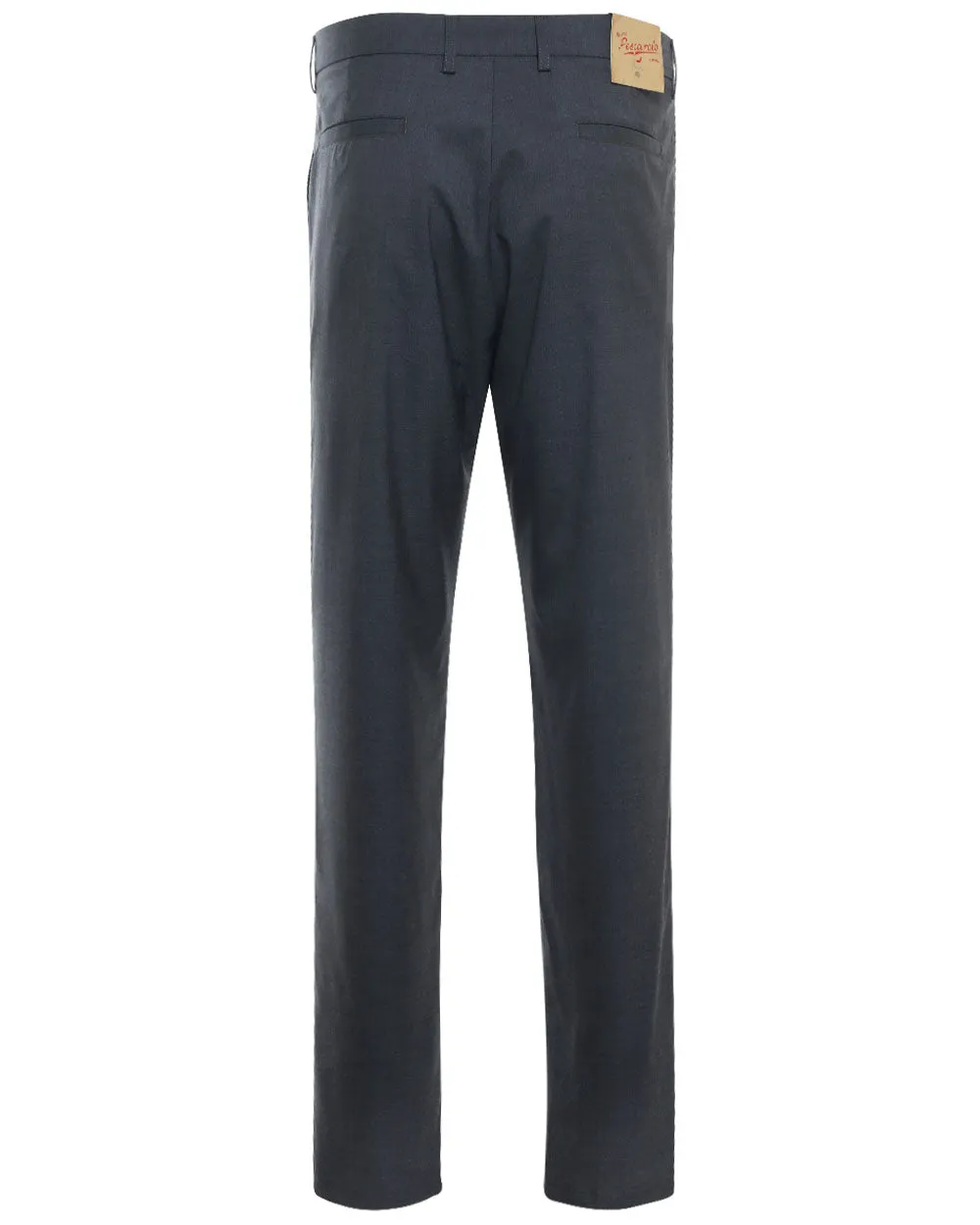 Dark Grey Virgin Wool Dox Trouser