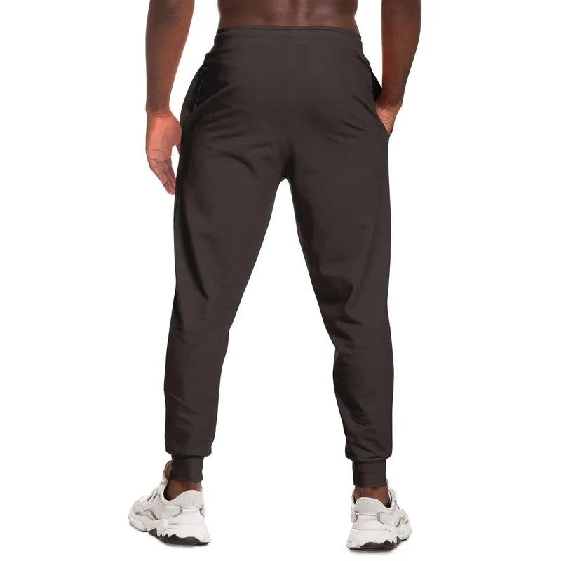 Deep Dark Brown Joggers | Unisex | with PLUS sizes | Deep Dark Pale Brown | C60M60Y60K60