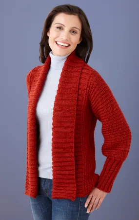 Drapey Cardigan (Knit)