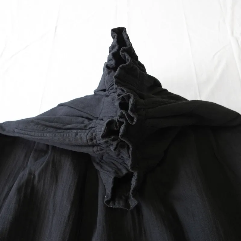 elasticated drawstring skirt