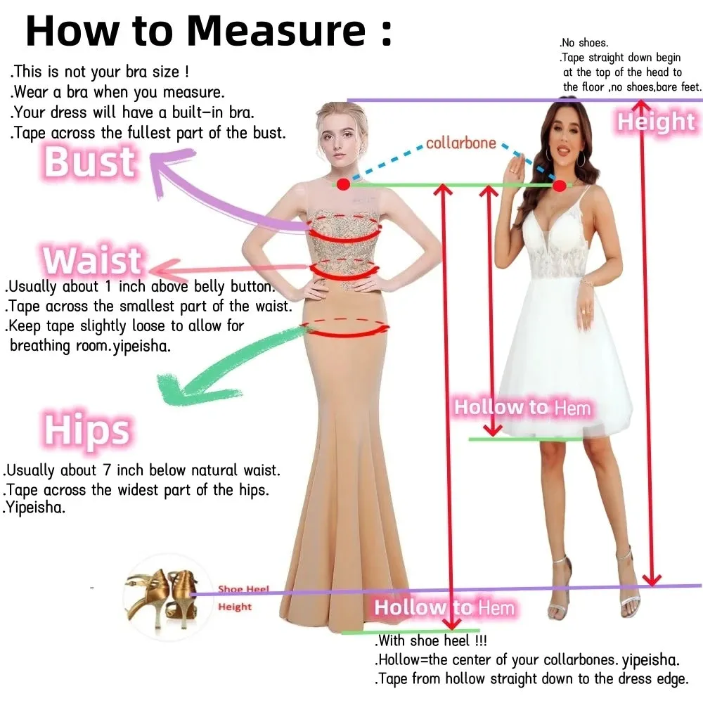 Elegant & Luxurious V-neck Spaghetti Straps A-Line Slit Squins Formal Party Prom Dress