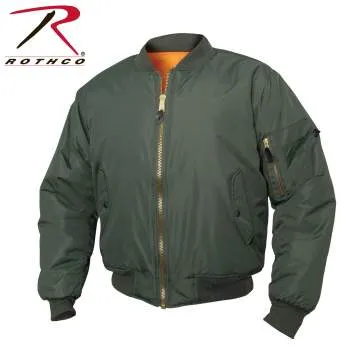 Enhanced Nylon MA-1 Flight Jacket