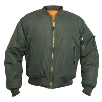 Enhanced Nylon MA-1 Flight Jacket