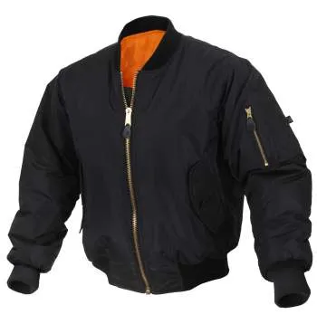 Enhanced Nylon MA-1 Flight Jacket