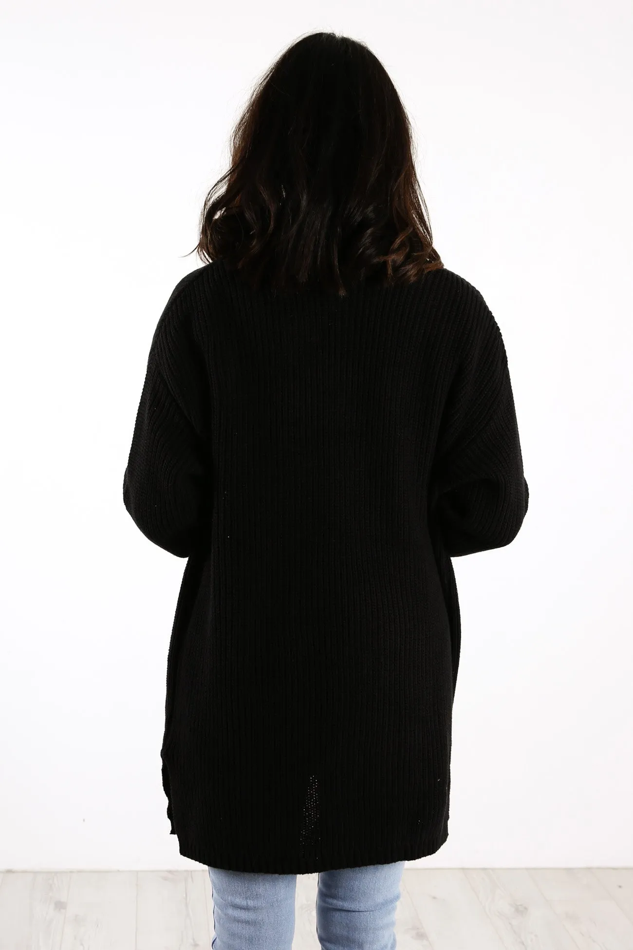 Everyday Knit Cardi Black