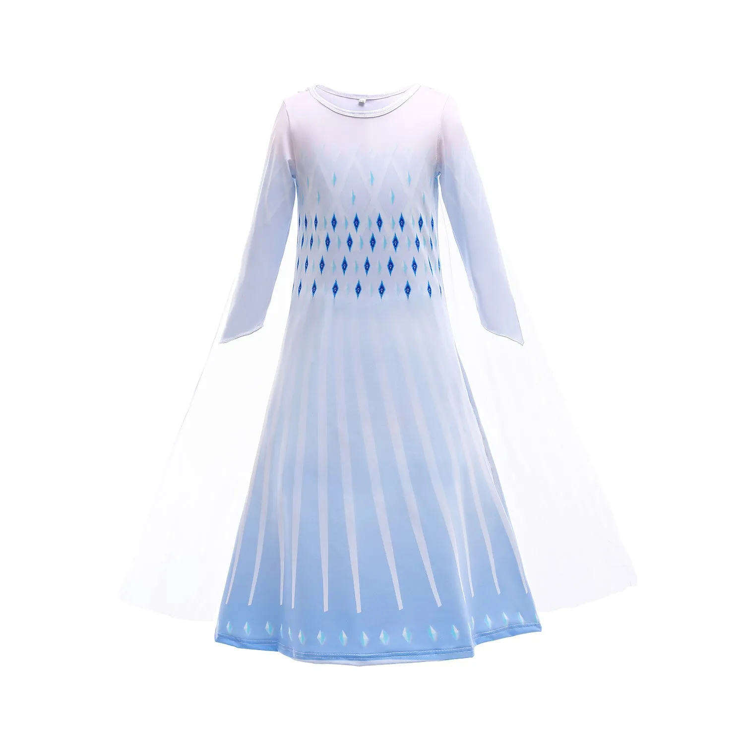 Fancydresswale Frozen 2 Elsa Girl Princess Gown Cosplay costume