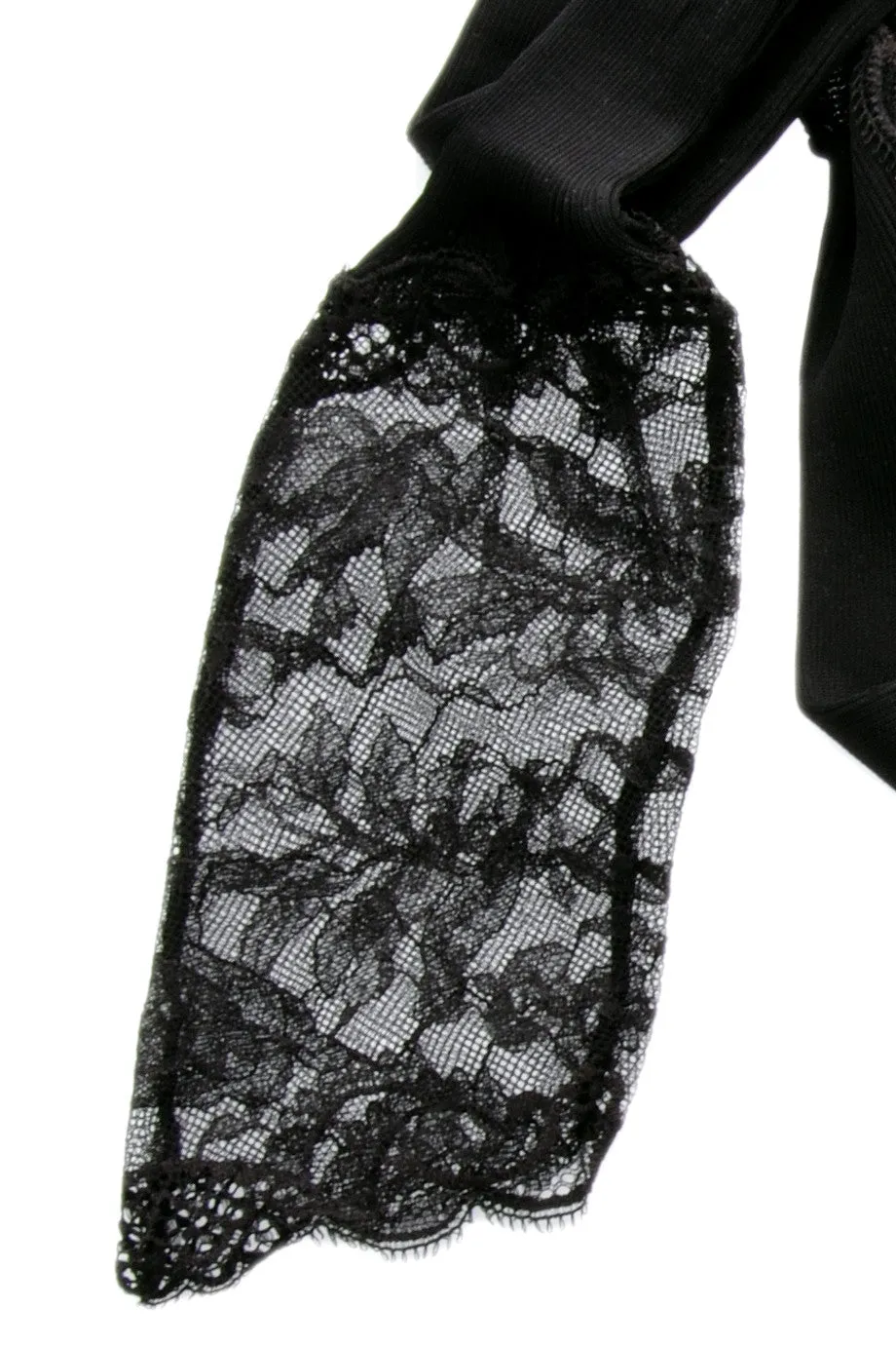 FOGAL 773 PRECIEUSE Evening Black Lace Top