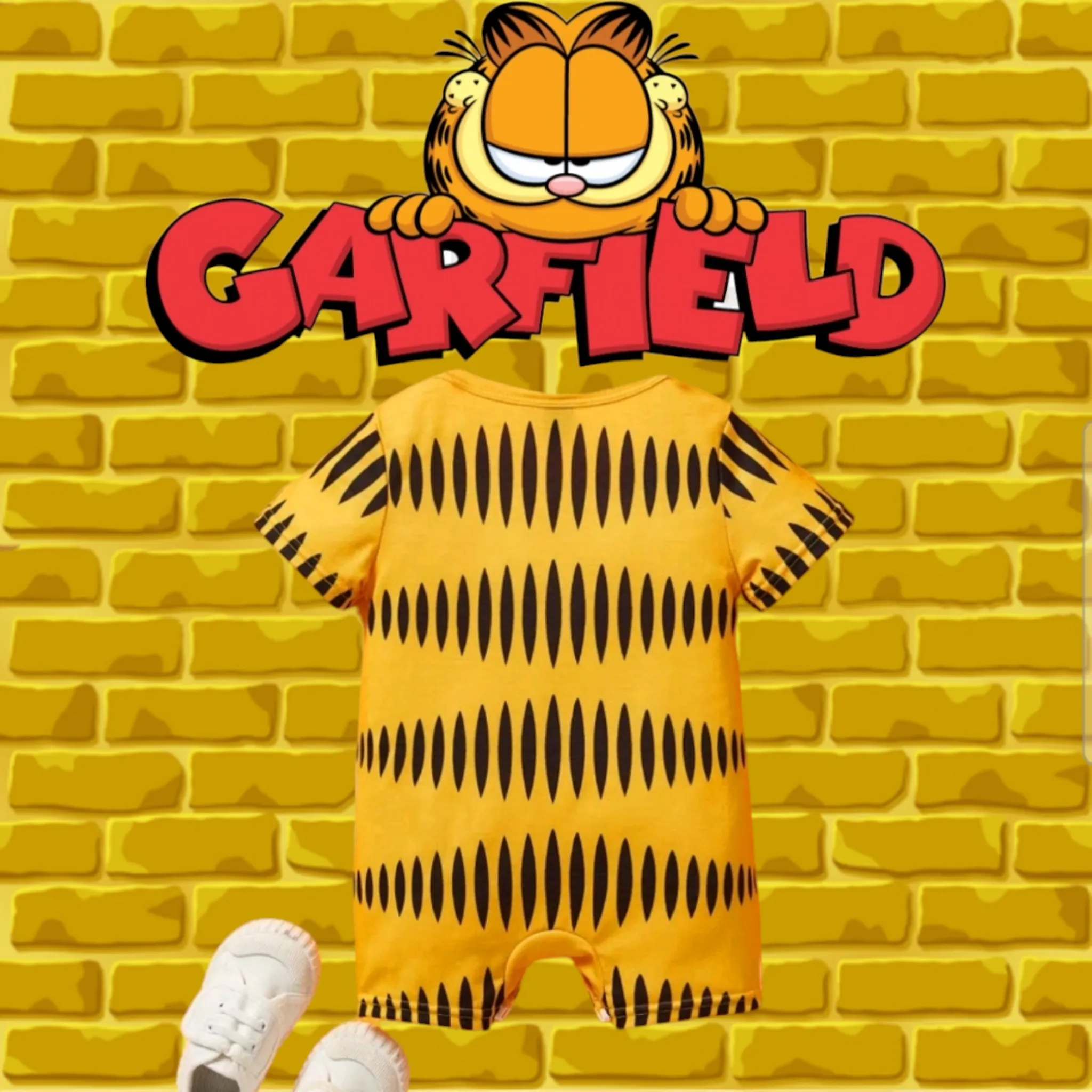 Garfield Romper Gender Neutral  #200072