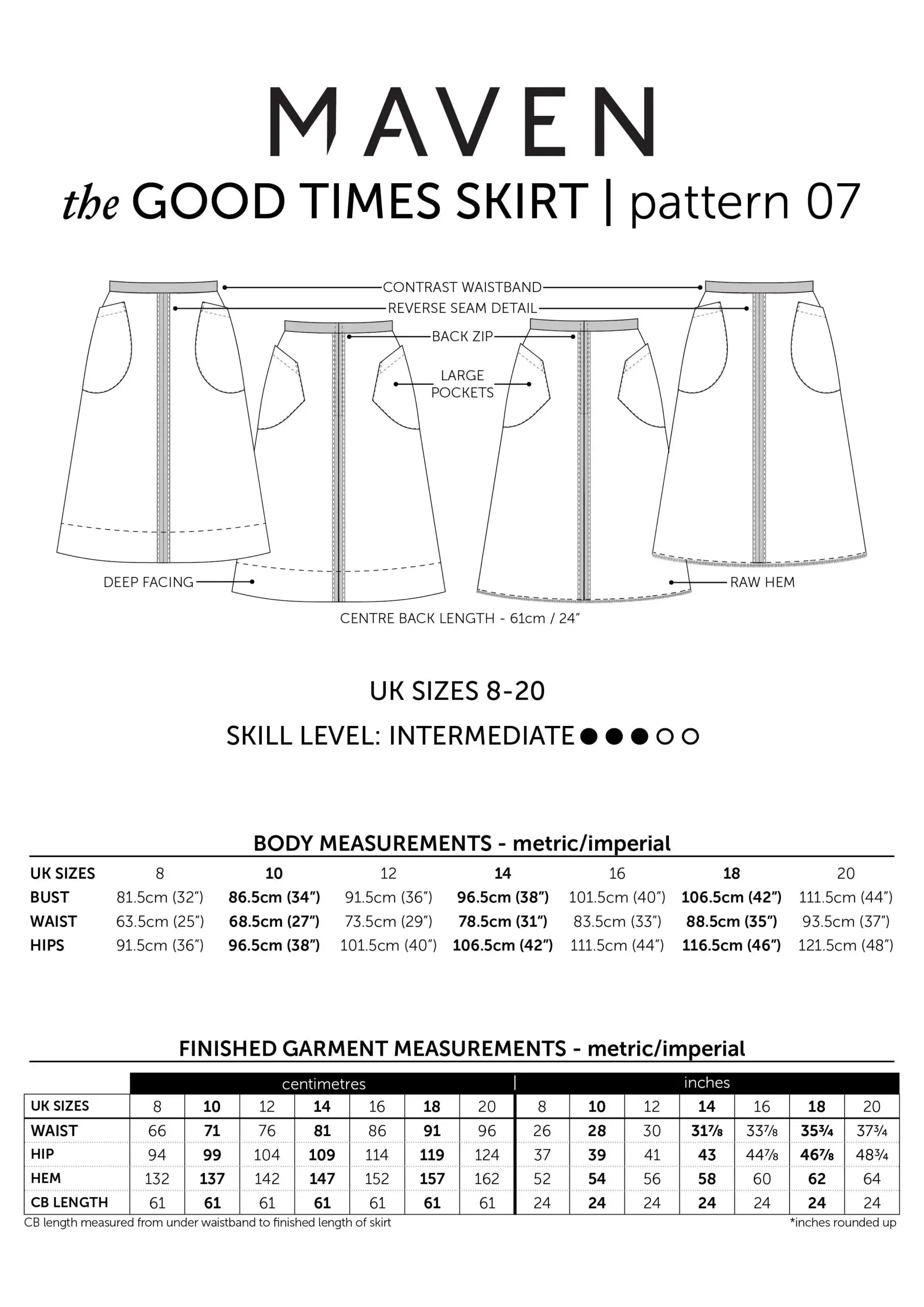 Good Times Skirt