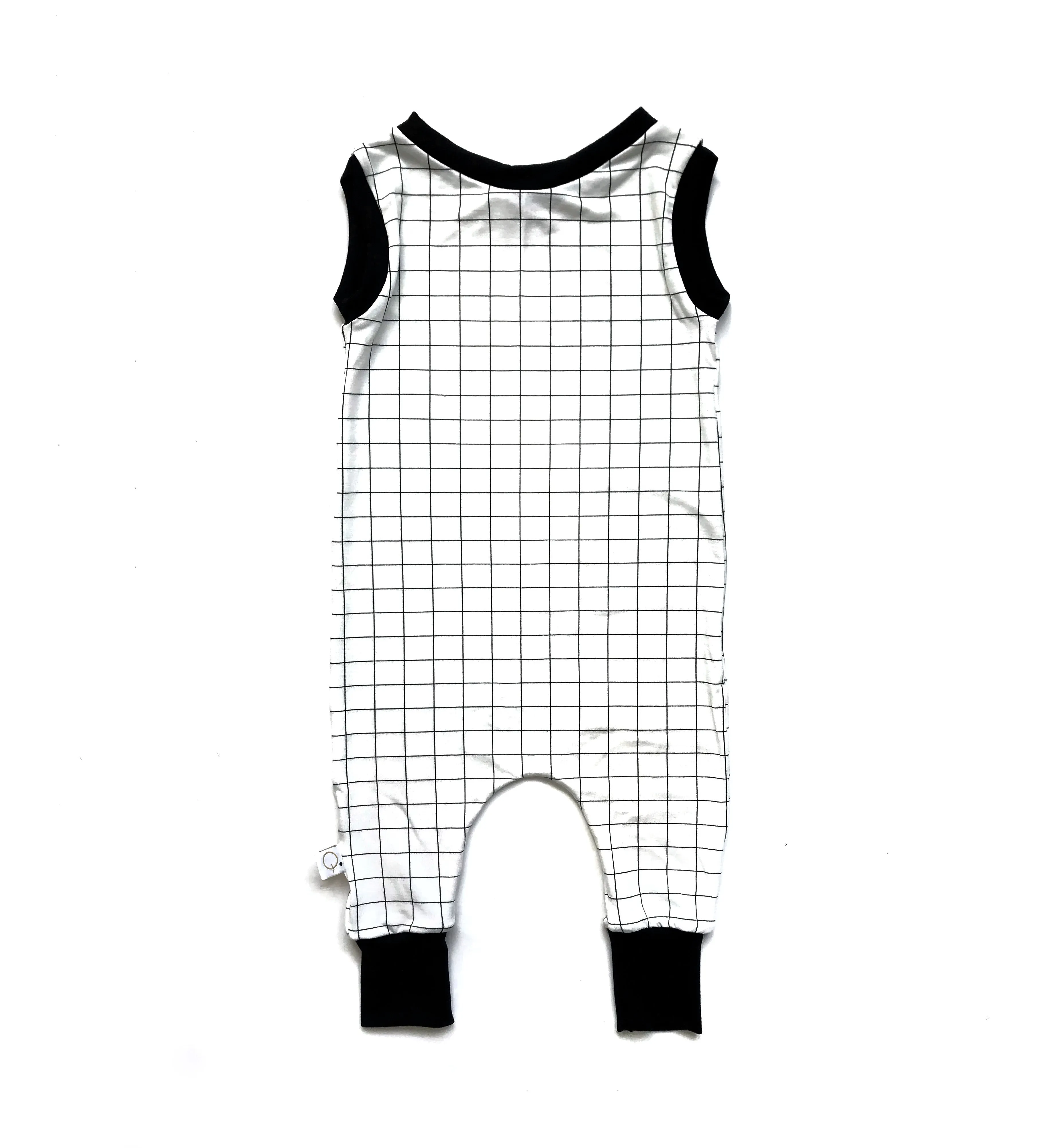 Grid Tank Romper