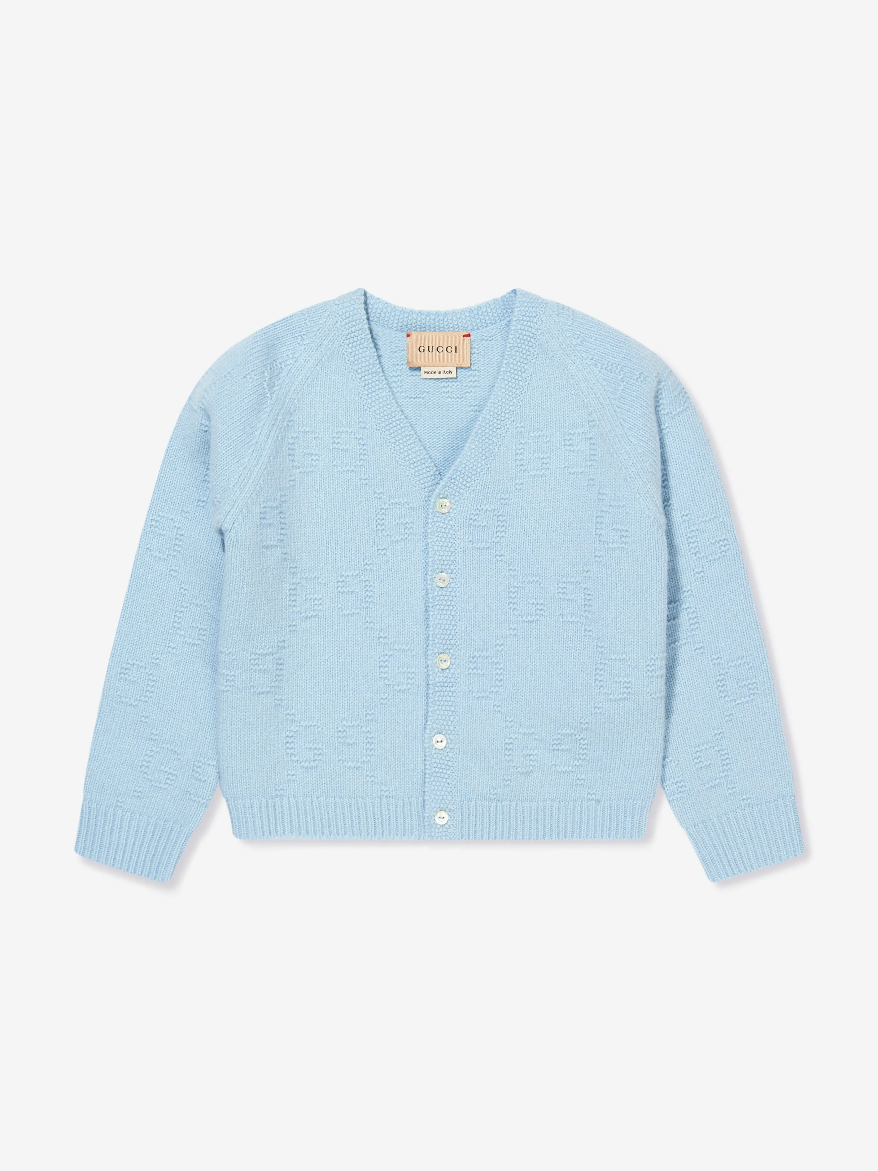 Gucci Baby Boys Wool Knitted Cardigan